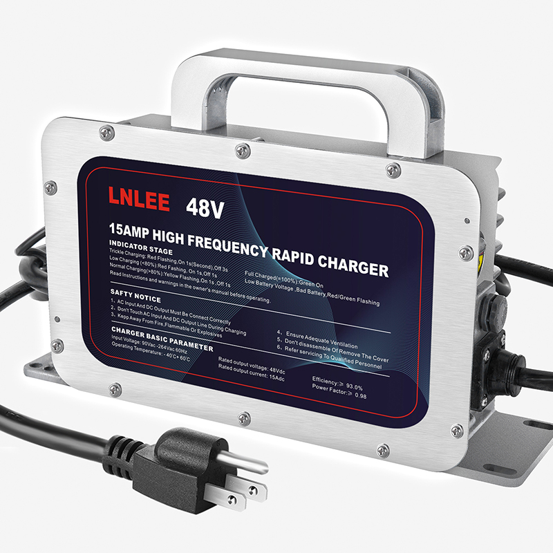 LNLEE Cheaper Price LN600G Lead Acid Powered Charger 48V10A Automatic E Rickshaw Battery Chargers