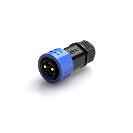 LNLEE M23 Series 180 Degree Male Connector